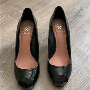 Vince Camuto peep toe pumps